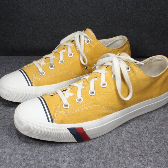 Pro Keds Royal Lo Canvas Mens Sneakers Gold Mustard Yellow, Mens Size 11.5 - Picture 1 of 13
